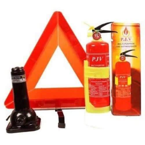 Fire Extinguisher, C-caution And Spiral Jack(2t)