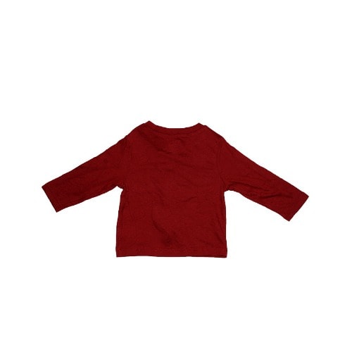 Baby Boy T-shirt Long Sleeve - Wine