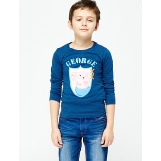George Pig Print Long -0026