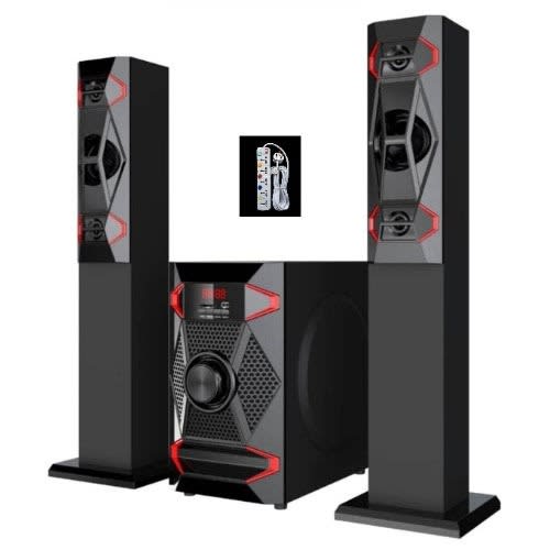 2.1ch Bluetooth Speaker Dj -2102a + Free Extension
