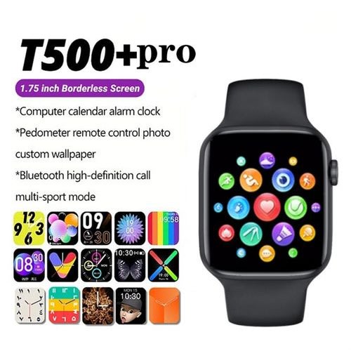 T500+ Pro Smart Watch - Touch-screen -Bluetooth -Calling -Music -Waterproof -Sports Fitness