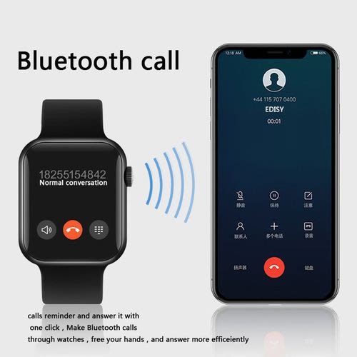 T500+ Pro Smart Watch - Touch-screen -Bluetooth -Calling -Music -Waterproof -Sports Fitness