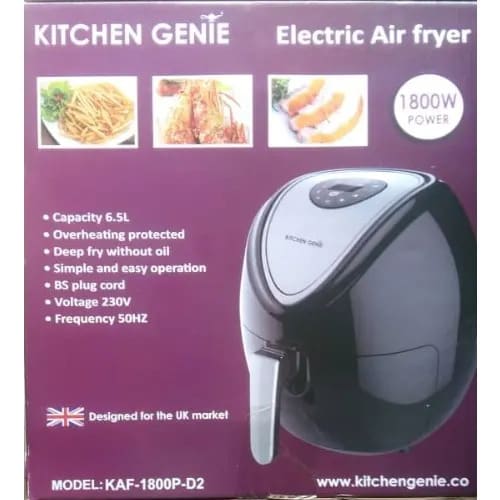 Kitchen Genie Air Fryer - 6.5l - 1800w