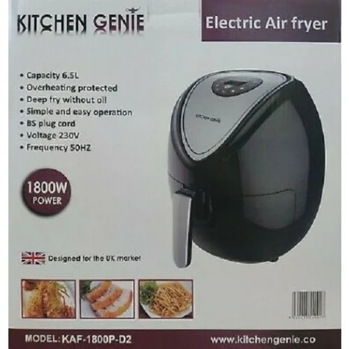 Kitchen Genie Air Fryer - 6.5l - 1800w