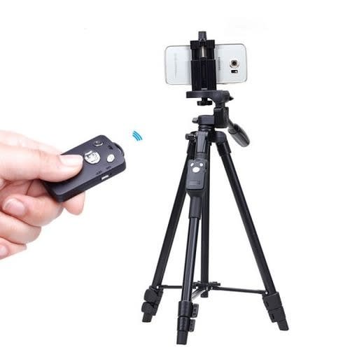 Mobile Tripod Stand Holder With Remote Control Shutter