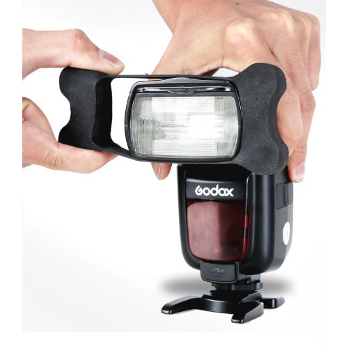 Speedlite Flash Rubber Honeycomb Grid + 7pcs Color Gels Filters