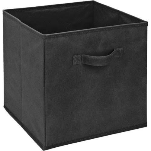 Square Storage Box - Black