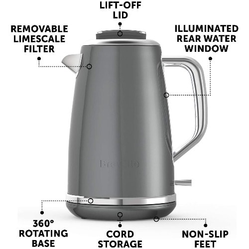 Lustra Electric Jug Kettle - 1.7 Litres