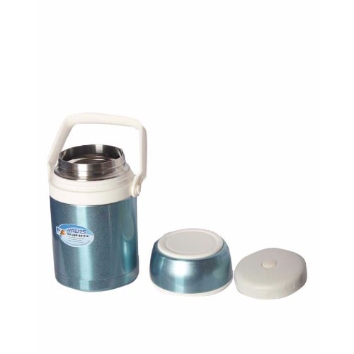 1000ml Vacuum Lunch Flask - Blue