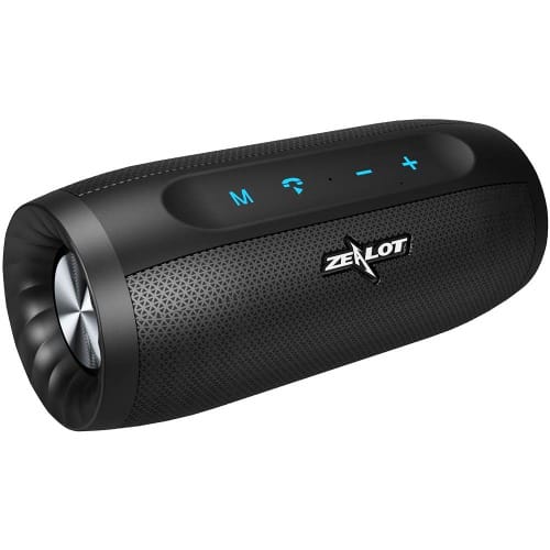S16 Bluetooth Speaker 20w Stereo Music, Touch Control & Power Bank-Black