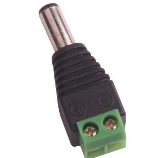 CCTV DC 12V Power Jack Connector - 20 Pcs