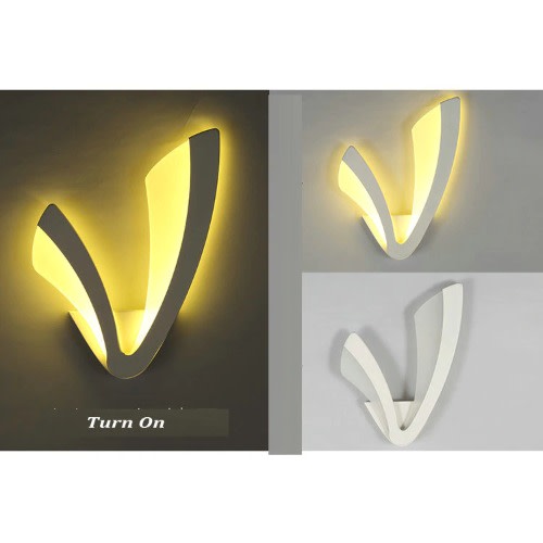 6 LED Wall Light - No Bulb Needed