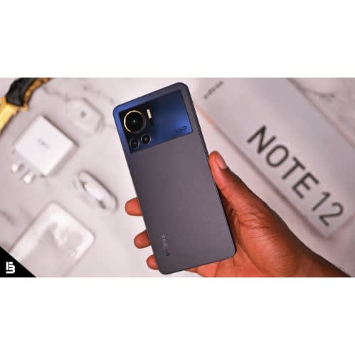Note 12 VIP - 6.67"FHD - 256GB ROM - 8+5GB RAM - Dual SIM - 4G LTE - 108MP - 4500mAh - Force Black
