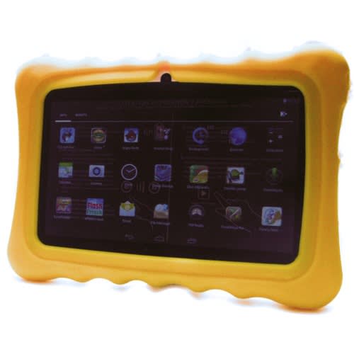 Epad A707- Children Android Tablet - 7"- 16Gb Rom -1GB RAM - Screen Protector - Yellow Silicone Case