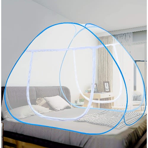 Foldable Mosquito Tent Net - 7 By 7ft