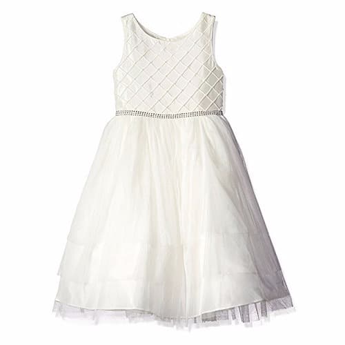 Girls Tiered Flower Dress