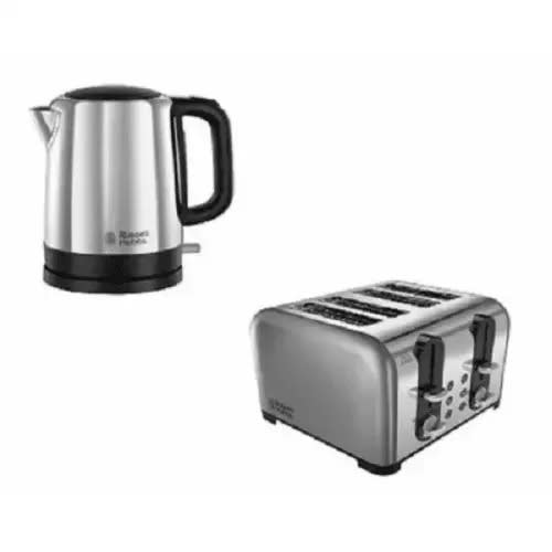 Electric Kettle & 4 Slice Toaster