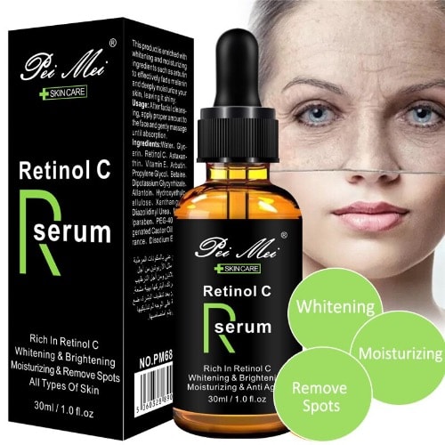Pei Mei Retinol C Serum Whitening Face Anti-acne Moisturizer - Anti-aging -30ml