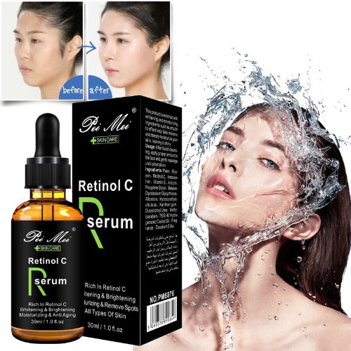 Pei Mei Retinol C Serum Whitening Face Anti-acne Moisturizer - Anti-aging -30ml