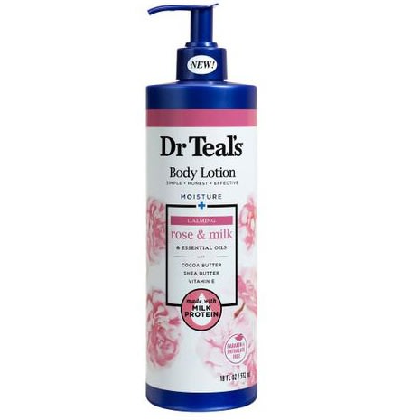 Moisture Calming Rose & Milk Body Lotion - 18 Oz