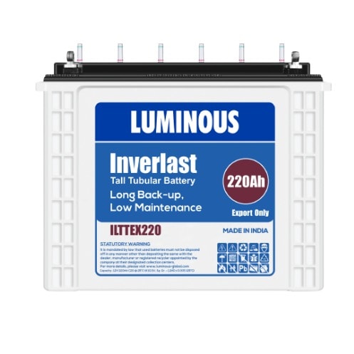 220ah Inverlast Wetcel Tubular Battery
