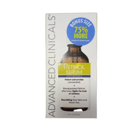 Advanced Clinicals - Retinol Anti-wrinkle Serum 1.75oz - 52ml
