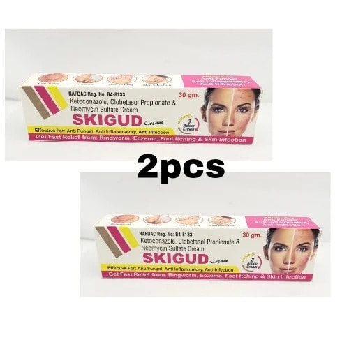 Skigud Ketoconazole Gtreatment Cream -30g - 2pcs