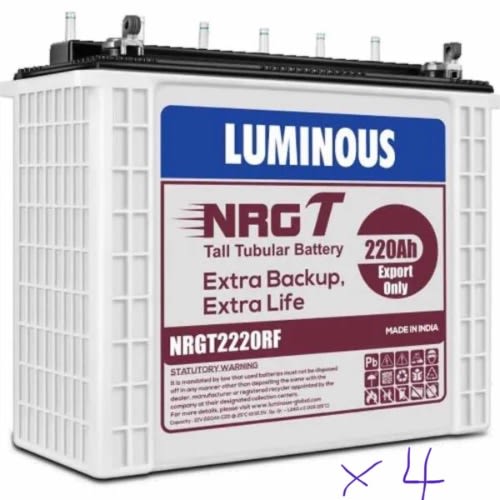 4 Of 220amps 12v Batteries