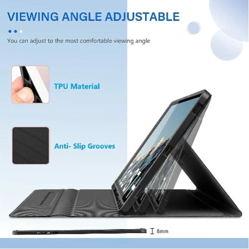 Backlight Keyboard With Mouse Pad Protective Cover For Samsung Tab S7 Fe