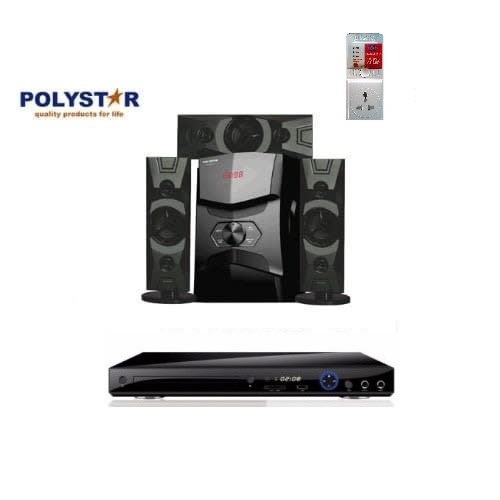 Pv-85b-3.1 X-bass Sound System + Free LG Dvd + Free Surge