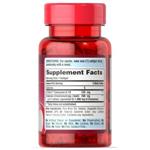 Coenzyme Co Q-10 100mg - 60 Softgels