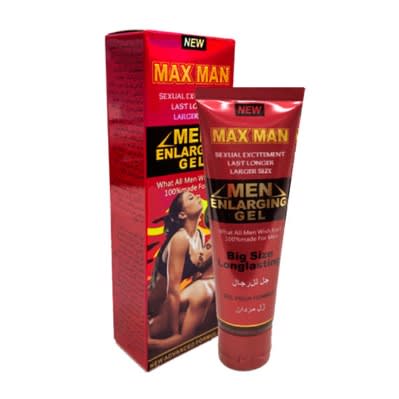 Maxman Penis Permanent Enlargement Gel- For Men -Red Pack - 30ml