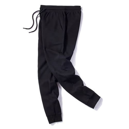 Grey And Black Double Joggers