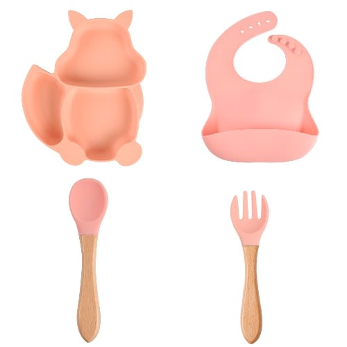 Baby Feeding Set - Pink