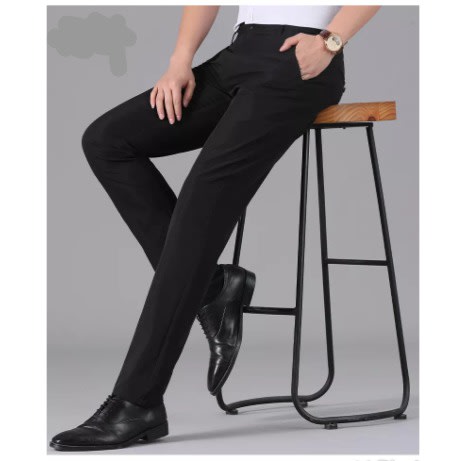 Chinos Trousers : Black & Blue -2Pieces