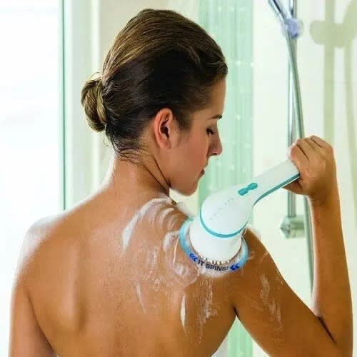 Spin Spa Multifunction Body Bath Spinning Brush - Shower Like Spa