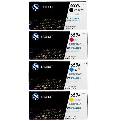 Hp 659a Toner Cartridge - Black, Cyan, Yellow, Magenta - 1-set