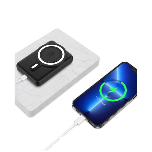 Lion Compact Magsafe Powerbank 10000mah 15w Pd 20w With Kick Stand