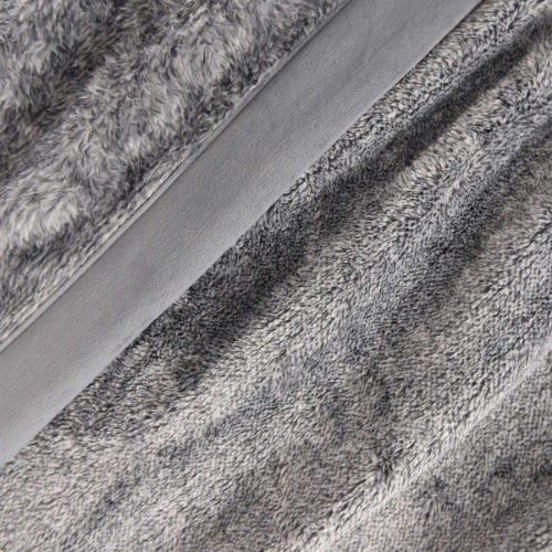 Kirkland Signature Queen Sized Plush Blanket - Grey - ''98 X 92" - 248 X 233cm