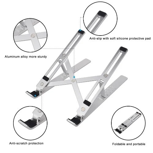 Aluminum Alloy Adjustable Laptop Stand