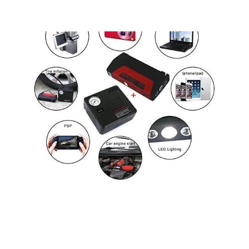 Car Battery  Jump Starter With Tire Inflator