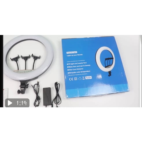 Selfie Ring Light LED 18 Inches - 45cm Ring Light Stand