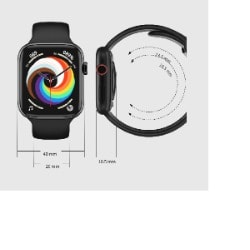 2022 Series 7 Smart Watch - Bluetooth - Black