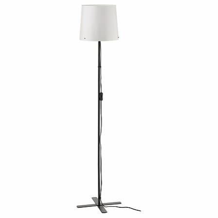 Barlast Floor Lamp 150cm - Black And White