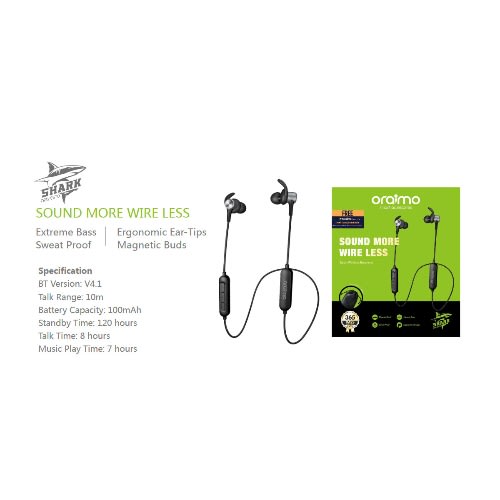 Shark-2 Bt5.0 In-ear Wireless Bluetooth Headphones