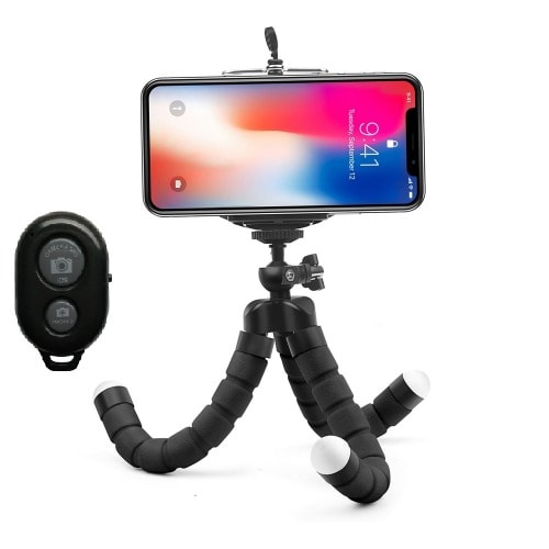 Remote Controlled Selfie Stand Monopod Flexible Mobile Phone Holder For Android & iOS