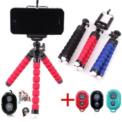 Remote Controlled Selfie Stand Monopod Flexible Mobile Phone Holder For Android & iOS