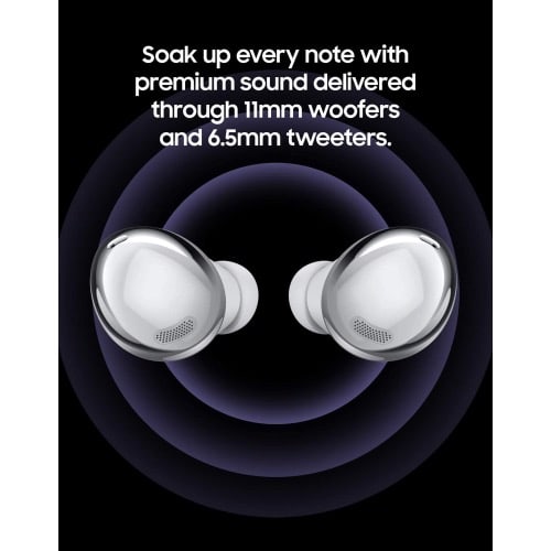 Galaxy Buds Pro Noise-canceling True Wireless In-ear Headphones - Phantom Silver