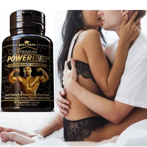 Best Herb - Premium Power 3000 Sex Performance Enhancer - 60 Capsule