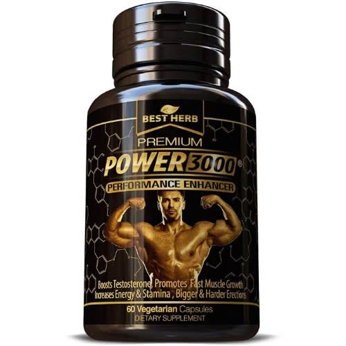 Best Herb - Premium Power 3000 Sex Performance Enhancer - 60 Capsule